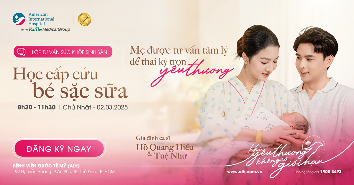 HƯỚNG DẪN CẤP CỨU SẶC SỮA VÀ NHỮNG LƯU Ý KHI CHĂM SÓC TRẺ SƠ SINH TẠI NHÀ – CHĂM SÓC TÂM LÝ CHO MẸ BẦU CÙNG CHUYÊN GIA