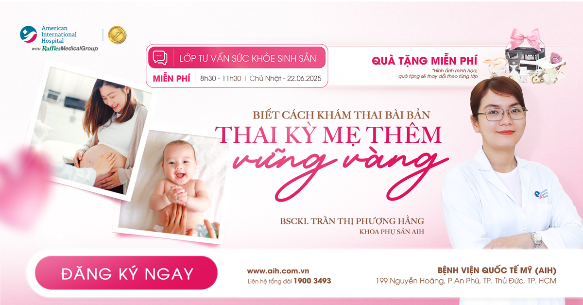QUY TRÌNH KHÁM THAI CHUẨN & CÁC XÉT NGHIỆM CẦN THIẾT TRONG THAI KỲ VÀ THỰC HÀNH MASSAGE CHO BÉ