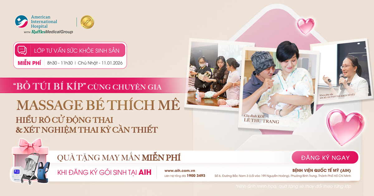 THỰC HÀNH MASSAGE CHO BÉ | QUY TRÌNH KHÁM THAI & CÁC XÉT NGHIỆM CẦN THIẾT TRONG THAI KỲ